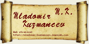 Mladomir Kuzmančev vizit kartica